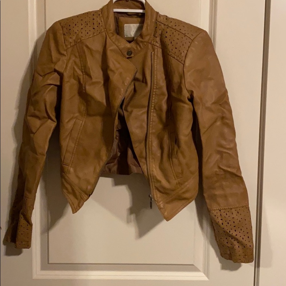 Pleather jacket